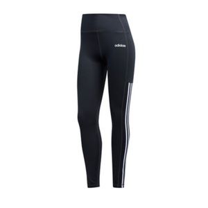 Adidas Black & White Aeroready Athletic Gym Workout Leggings